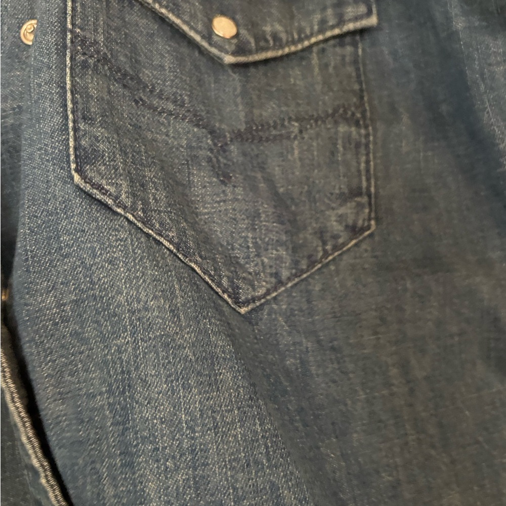 Ralph Lauren Denim Blouse - Picture 5 of 7